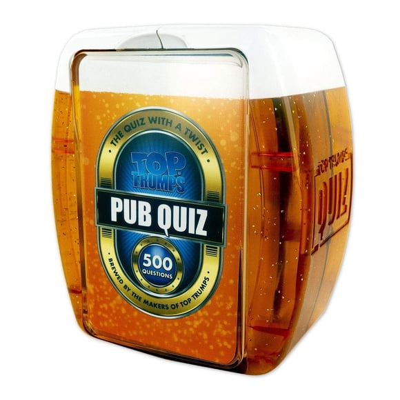 Juego de preguntas Top Trumps Pub Quiz para adultos o más jugadores