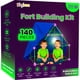 thumbnail image 1 of Kit para construir fuertes Playbees de 140 piezas, juguete STEM para niños de 4 a 12 años, 1 of 8