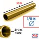 thumbnail image 4 of Tubo de latón K&S Precision Metals de 3 mm de diámetro exterior x 30 cm de largo, 4 of 5