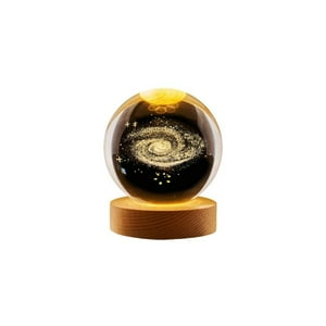 Crusec - Luz Nocturna Bola De Cristal Planetario