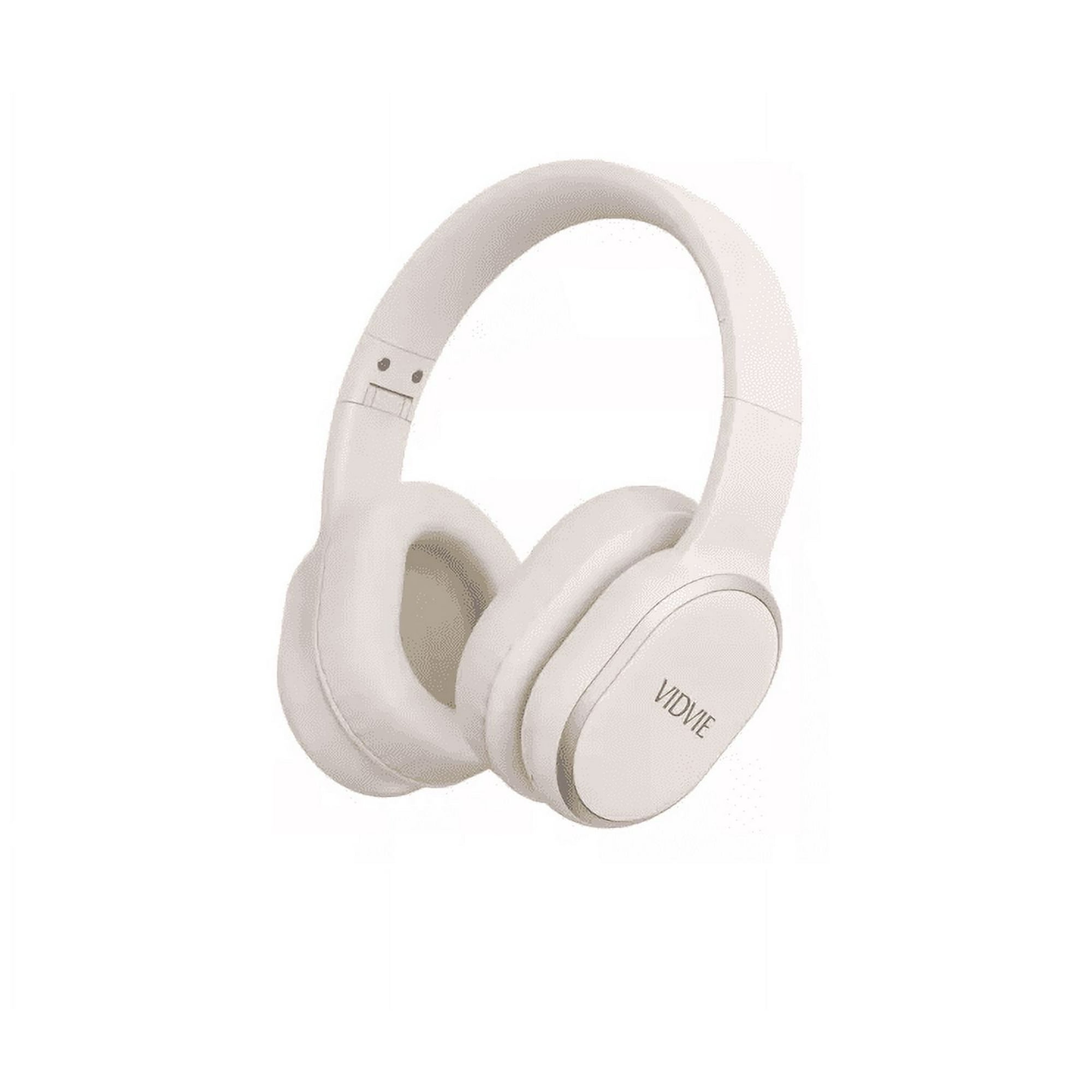 Audífonos Inalámbricos Bluetooth Vidvie Bbh21111 V5.3 Usb Color Blanco