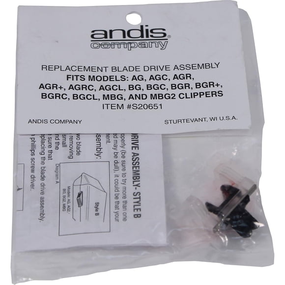 Repuesto Andis Drive Assembly para máquinas AG, BG y MBG