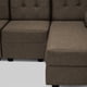 thumbnail image 5 of Seccional Boxter Xl Der Tela Chocolate, 5 of 7