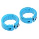 thumbnail image 5 of 2 unids aleación bicicleta manillar agarre anillo de bloqueo extremo anillo de bloqueo azul 12mm, 5 of 5