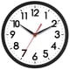 thumbnail image 1 of Reloj de pared AKCISOT de 25 cm, silencioso, no hace tictac, funciona con pilas, 1 of 9