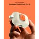 thumbnail image 3 of Funda Spigen Nano Pop para AirPods Pro 3, 2025, naranja y beige, 3 of 8