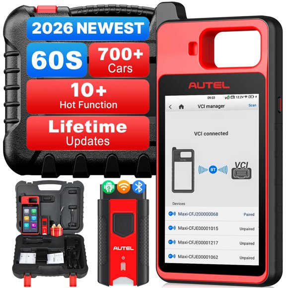 Escáner Autel MaxiIM KM100 Actualización de por vida +700
