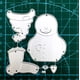 thumbnail image 3 of Cutting Dies Annchaos Merry Christams Scrapbooking, 6 unidades, 3 of 6
