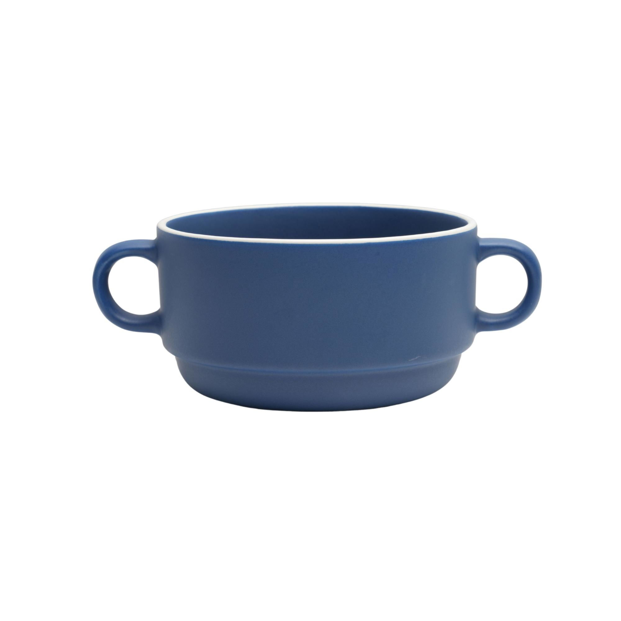 Bowl Sopa Rim 1 Pieza 23w8017 Gres Azul Mainstays