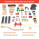 thumbnail image 2 of Juego De Trenes De Madera 100 Unidades Para Niños De 3 A 7 Años Con Rieles Y Accesorios, 2 of 7