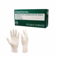 Cleancarrier - Guante De Vinilo Talla L
