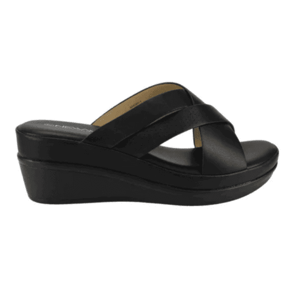 SANDALIAS NEW WALK MUJER NEGRO 8A8385-1-90 - Talla 38