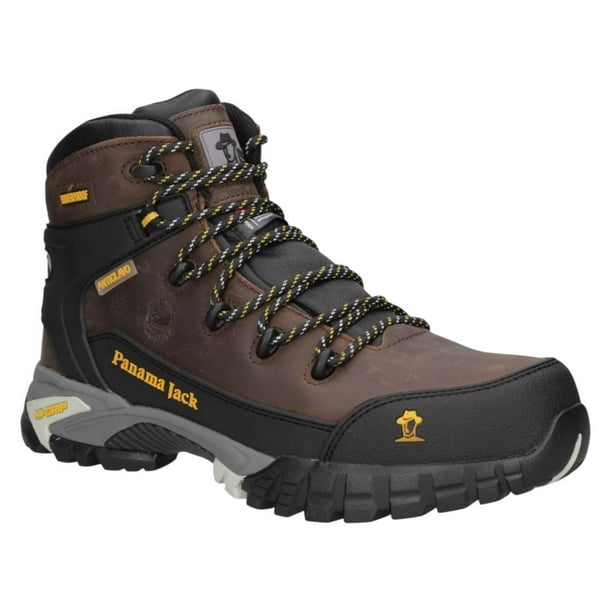 Botin de seguridad Panama Jack Premium PP607MDKTC cafe 41