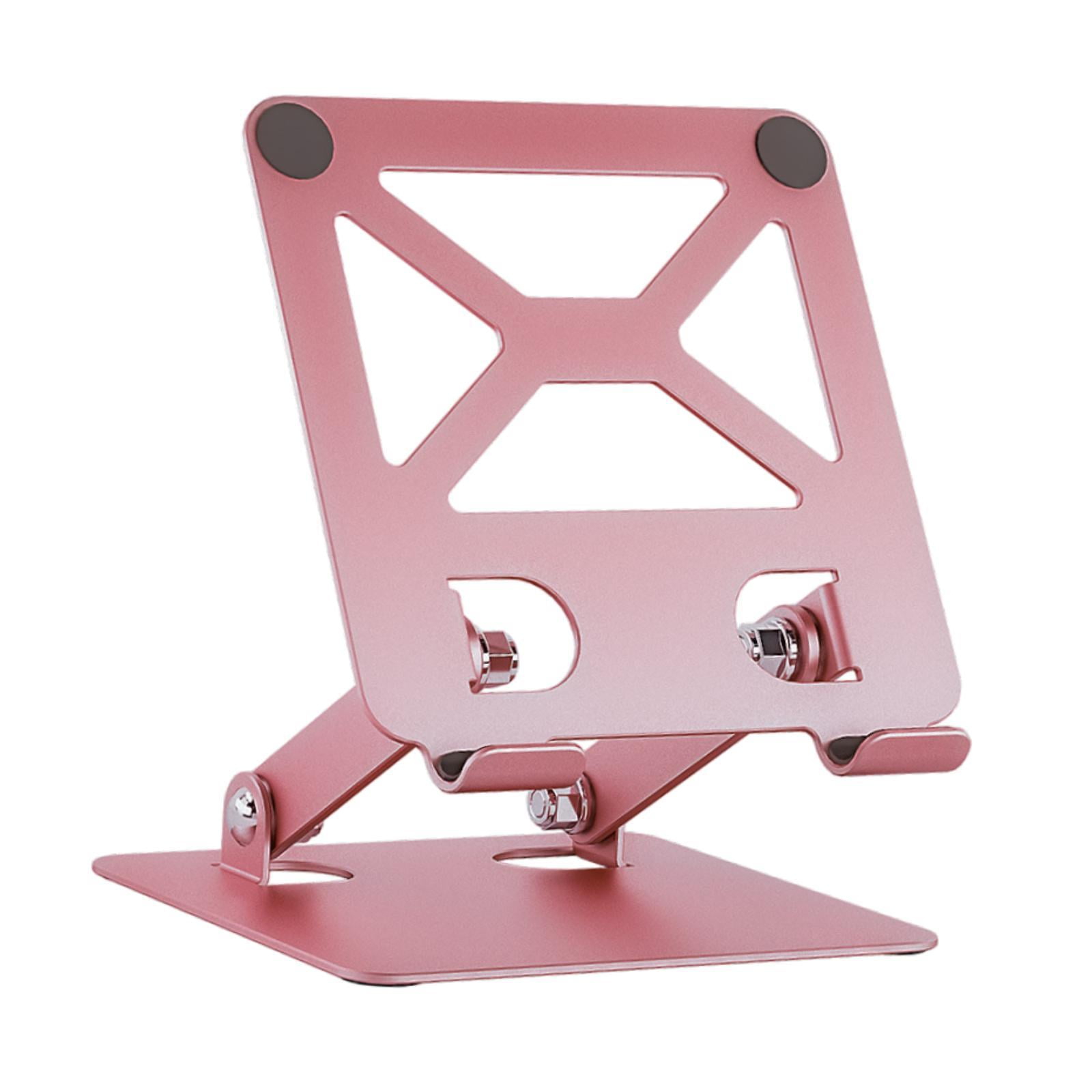 Bothyi - Soporte Para Computadora Portátil, Estable, Giratorio, Para Estudiar, Habitación, Oficina, Color Oro Rosa