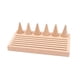thumbnail image 1 of Soporte De Exhibición De Joyería Adorno Anillos De Cono De Madera Bandeja De Almacenamiento Para Hija 6 Cono 6 Ranura, 1 of 5