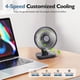thumbnail image 2 of Ventilador oscilante CONBOLA Small con batería recargable de 3600 mAh, 2 of 7