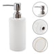 thumbnail image 5 of Unique Bargains 1 Pc Dispensador de Jabón Cilíndrico Simple para Baño Hotel 300ml Blanco Brillante, 5 of 6