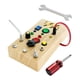 thumbnail image 1 of Tablero Ocupado De Madera Con Luz De Interruptor De Lámpara LED Para Niños Pequeños, Niños Y Niñas A, 1 of 3