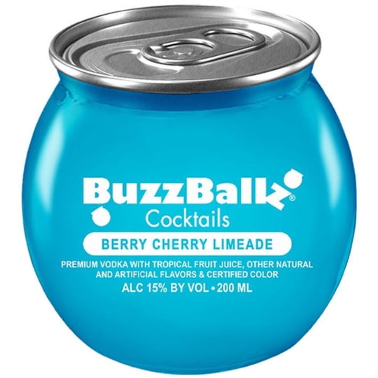Cóctel Limonada Cherry 15° Lata 200 ml Buzzballz