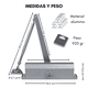 thumbnail image 2 of Brazo Hidráulico Puerta Cierra Puertas 15kg-45kg Automatico, 2 of 5