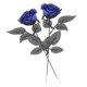 thumbnail image 4 of Rosas Artificiales Con Globos Oculares Fiesta De Disfraces De Halloween Azul, 4 of 5