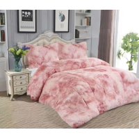 Angeles Del Hogar - Peludo Con Chiporro 2 Plazas Rosa Jaspeado