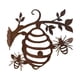 thumbnail image 2 of Regalo Creativo De Las Abejas Del Panal De La Decoración Del Jardín De La Colmena De La Abeja Del Metal Para El Césped Del Patio, 2 of 5
