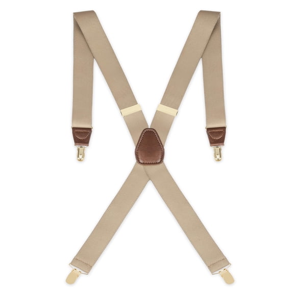 Tirantes Dockers para hombre, color caqui