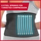 thumbnail image 4 of Soporte para espalda MUELLER Sports Medicine ajustable negro, 4 of 9