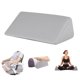 thumbnail image 1 of Almohada con forma de cuña Zantle, tamaño pequeño, espuma viscoelástica, color gris, 1 of 7
