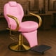 thumbnail image 2 of Silla Peluqueria Barberia Respaldo Ergonomico Ajustable Rosa, 2 of 8