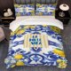 thumbnail image 1 of 3pcs "Sweet Life in Italy" Themed Bedding Set with Soft Duvet Cover and 2 Pillowcases Ideal for All Seasons, 1 of 5