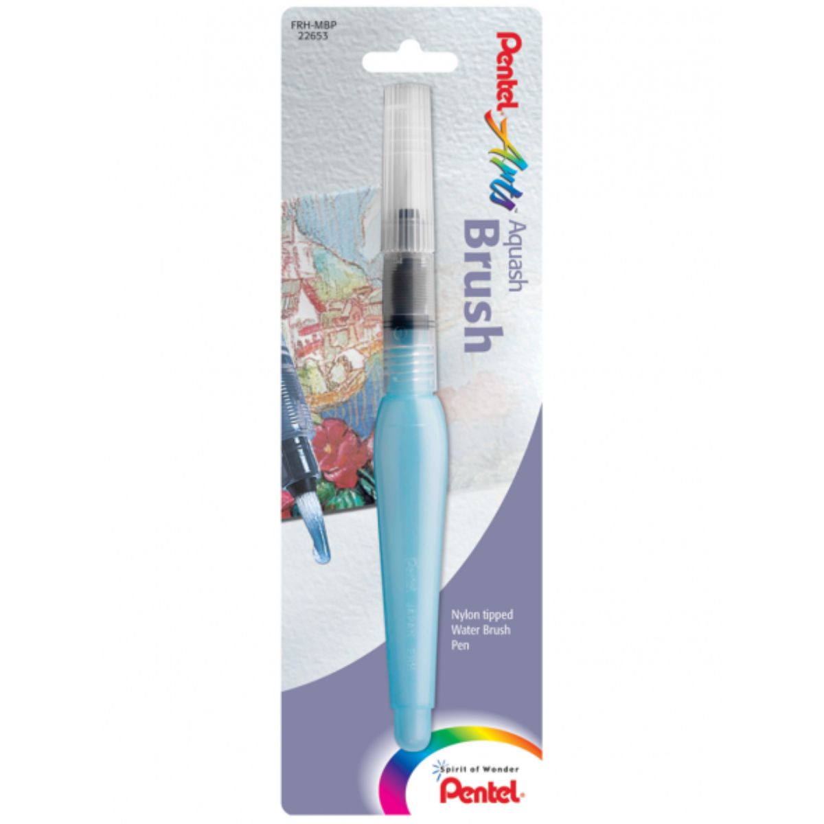 Pincel Con Depósito De Agua Pentel Punta Media