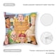 thumbnail image 5 of Recreo Fundas de almohada de terciopelo con tema, regalos de funda de almohada, decoración para el hogar, cojín de lanzar, regalo de cumpleaños para fans y parejas.66*66cm., 5 of 6