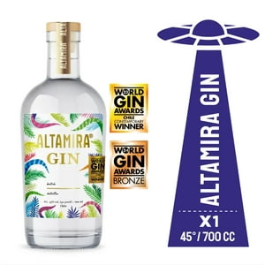 Cerveceria Altamira - Gin Altamira 15 Botanicos 45º 700Cc
