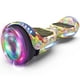 thumbnail image 1 of Hoverboard skate eléctrico con altavoz inalámbrico y luces LED adecuado para niños, niñas y niños para uso en interiores y exteriores, 1 of 3
