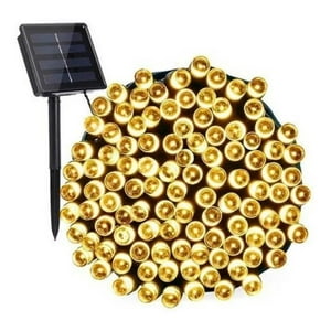 Shop E-Home - Luces Led Solar Navidad Guirnalda 20M 200 Led Luz Calida