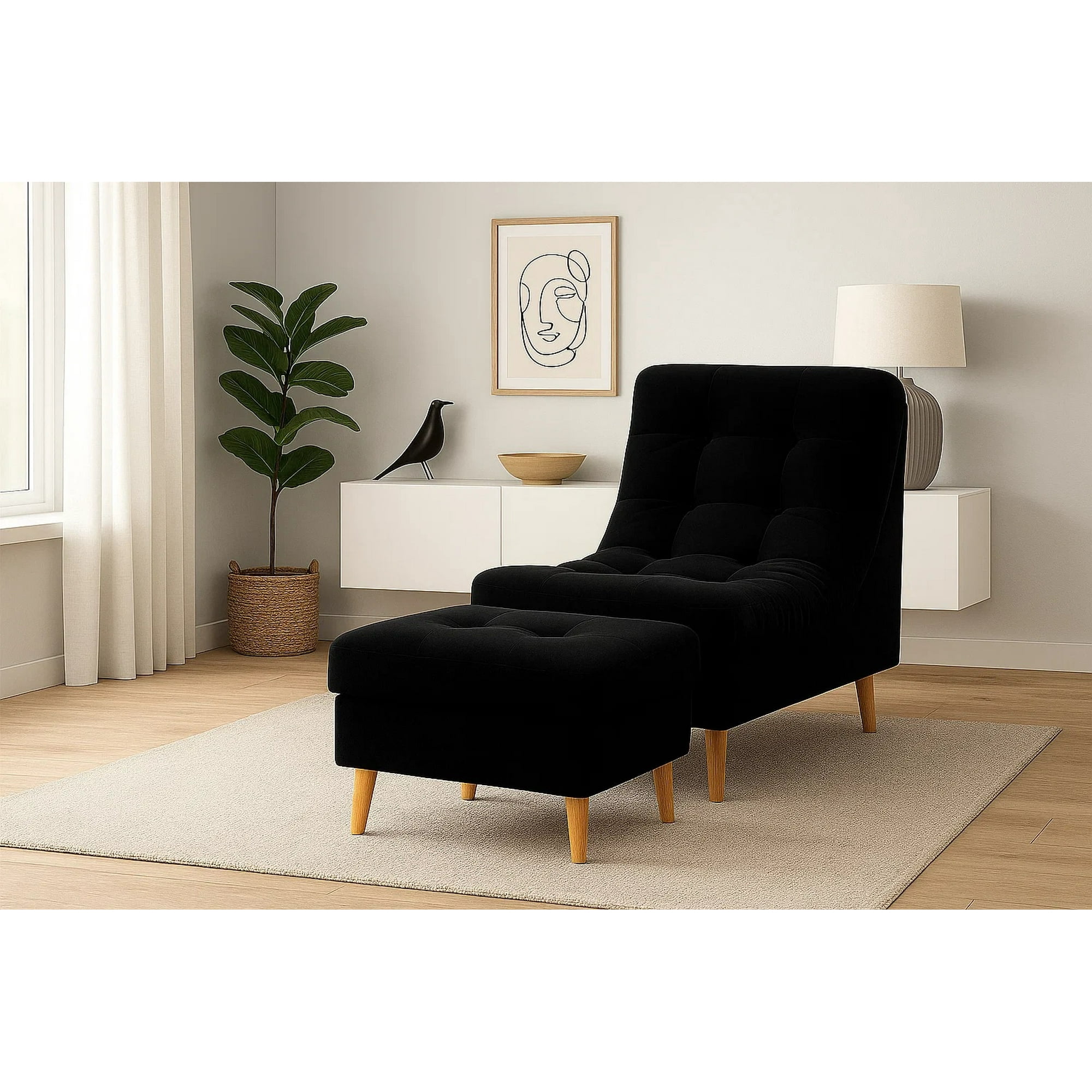 Jerkhome - Poltrona Nido Negro