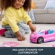 thumbnail image 3 of Auto RC Hot Wheels Barbie Convertible Rosado Control Remoto, 3 of 3
