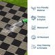 thumbnail image 3 of Alfombra para Exterior Garvee 152x244 cm Impermeable Plegable a Cuadros, 3 of 7