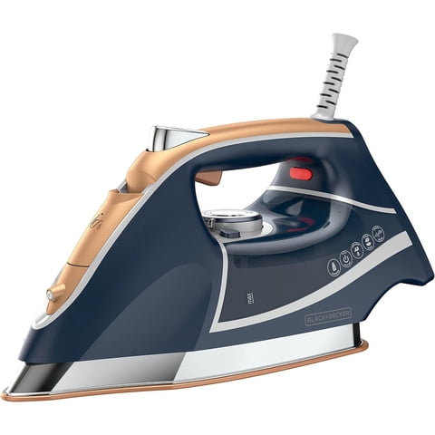 Plancha Textil Black+Decker Elite Pro-Series 1700W Azul Marino