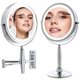 thumbnail image 1 of Espejo de Maquillaje Iluminado OVENTE 18 cm 8X Cromado, 1 of 9
