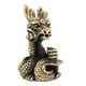 thumbnail image 4 of Quemador De Incienso De Latón Figura De Animal Chino Soporte De Incienso Dragón, 4 of 5