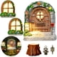 thumbnail image 1 of Puerta Hada Pamonrueer 7 Piezas Resina Ventanas Brillan, 1 of 3