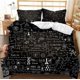 thumbnail image 1 of Maths Collection Quilt Duvet Cover Set Comforter Cover Bedroom Decor Soft3-Piece Bedding Set, 1 of 5