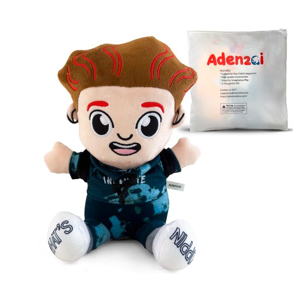 Peluche Adenzai Caylus Marrón Oscuro Ultra Suave