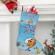 thumbnail image 2 of Hormiga Atómica Tema: Calcetines de Navidad, fino lino blanco para colgar en escaleras y chimenea, decoración navideña para el hogar, regalo de Navidad. 45cm × 32cm, 2 of 5
