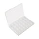 thumbnail image 1 of Organizador De Almacenamiento De Uñas PVC 28 Rejillas Para Uñas Postizas Diamante De Imitación Blanco, 1 of 5