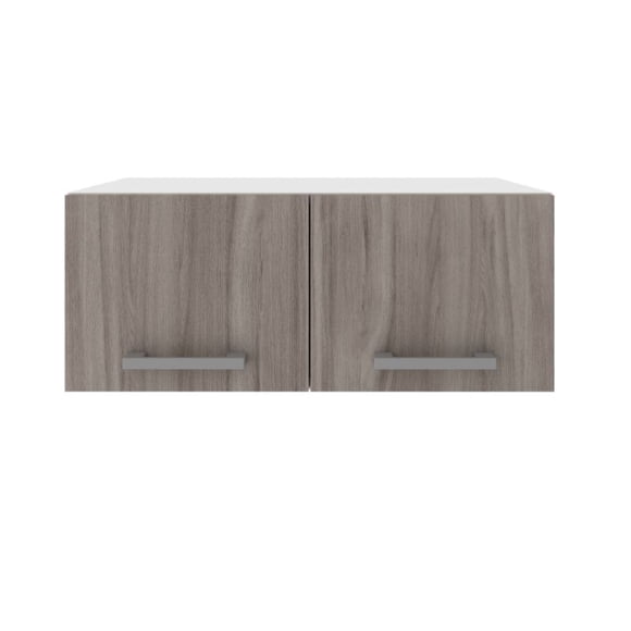 Mueble Cocina Aéreo Gris - Blanco