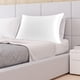 thumbnail image 2 of REGALWOVEN 1Pc Funda de Almohada de Seda de 19 Momme con Cierre de Sobre Blanco Puro King/20"x36", 2 of 7